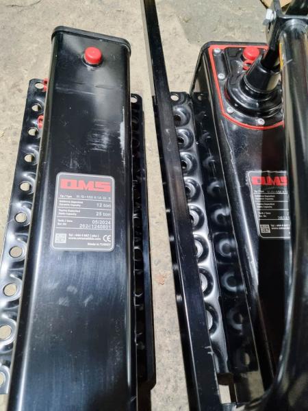 Опорное устройство Полуприцепа и Трала-Тяжеловоза  (850мм, г/п 25т) OMS MJS85001TKS01450450 производства Турция в Челябинске. — фото 2